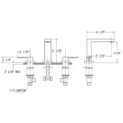 Huntington Brass Razo Chrome Widespread Bathroom Sink Faucet 8 In. -ACE Shop 339f1c0e e8e0 4079 b6b1 2045202178eb