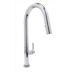 Huntington Brass Cevi One Handle Chrome Pull-Down Kitchen Faucet