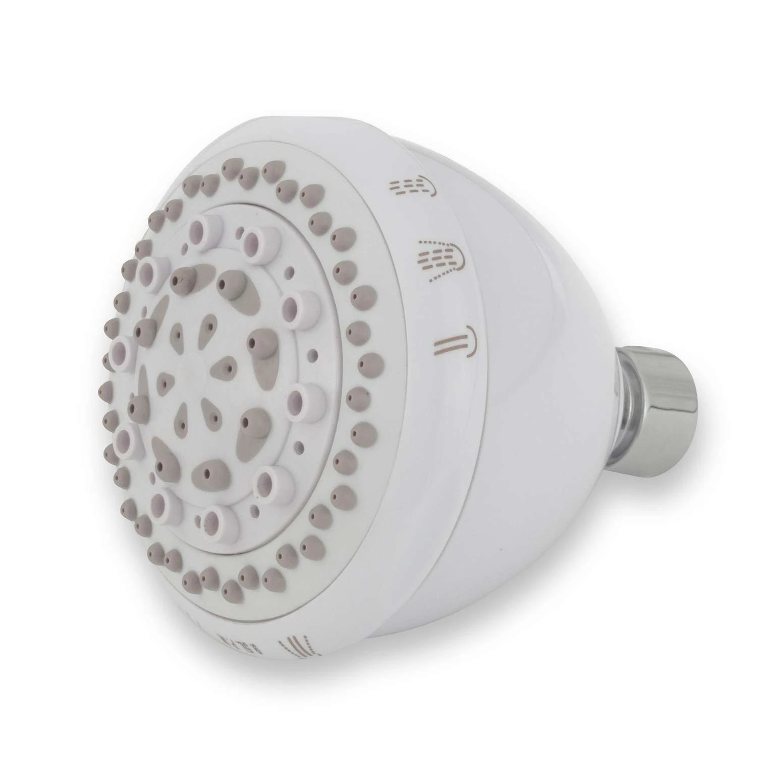 Whedon Rainbo Massage White 7 Settings Showerhead 2.5 Gpm 1 Whedon Rainbo Massage White 7 Settings Showerhead 2.5 Gpm