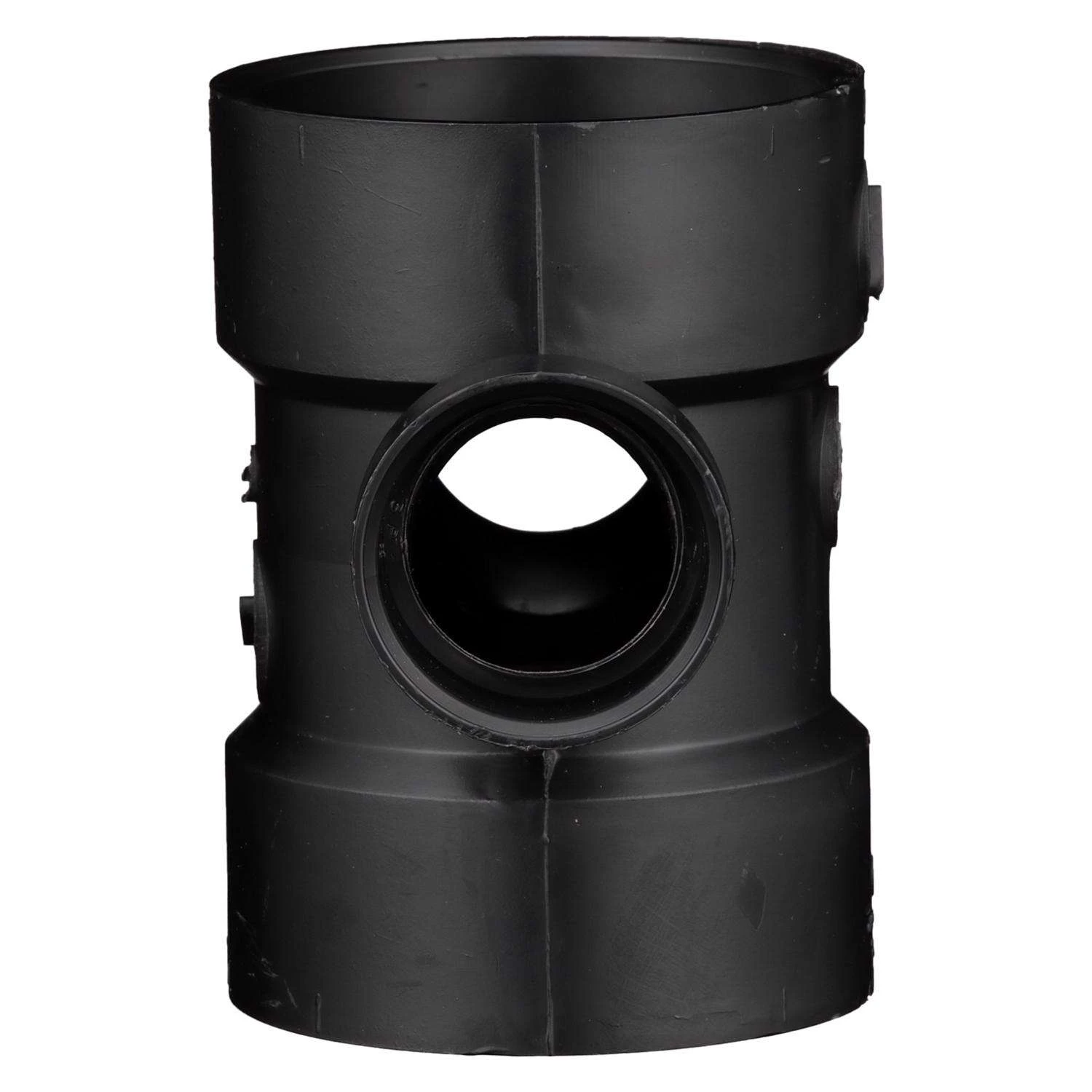 Charlotte Pipe 3 In. Hub X 1-1/2 In. D Hub ABS Sanitary Tee 3 Charlotte Pipe 3 In. Hub X 1-1/2 In. D Hub ABS Sanitary Tee - Image 3