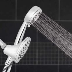 Waterpik PowerPulse Chrome 8 Settings Showerhead Combo 1.8 Gpm -ACE Shop 354ebb6d 8c34 4059 8930 d8aaa04e5e2e