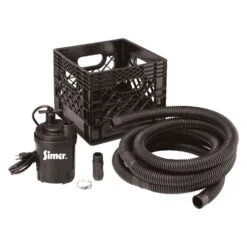 Flotec Stow And Flo 1/4 HP 2200 Gph Switchless Switch Bottom AC Utility Pump Kit