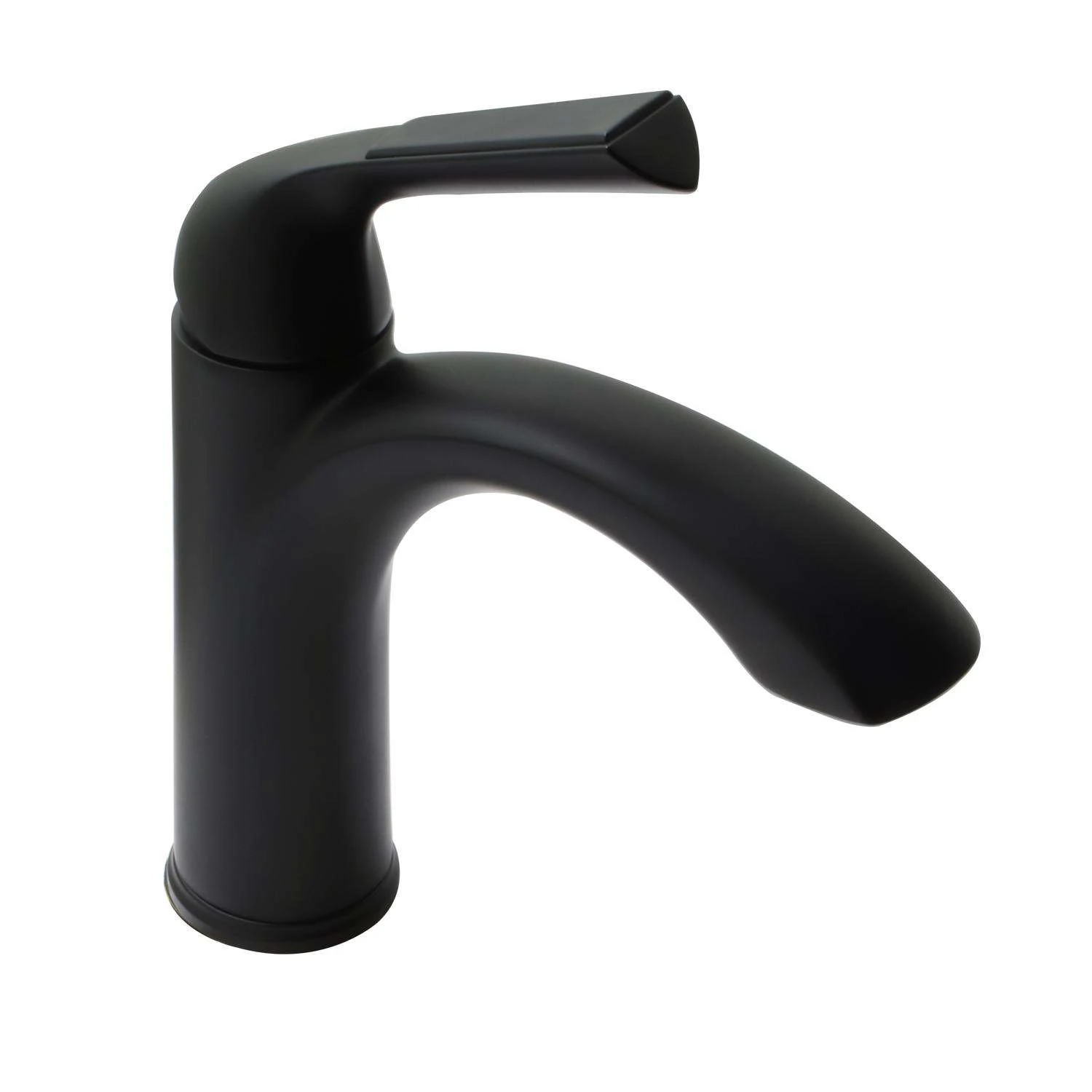 Huntington Brass Joy Matte Black Single-Handle Bathroom Sink Faucet 4 In. 1 Huntington Brass Joy Matte Black Single-Handle Bathroom Sink Faucet 4 In.