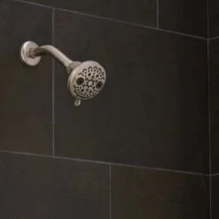 Oxygenics Brushed Nickel ABS 5 Settings Showerhead 1.75 Gpm -ACE Shop 38a9c78f c20a 450b 8a12 802b832f7368