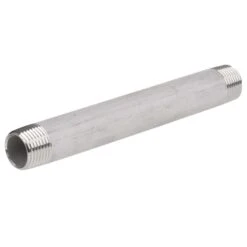 Anvil 3/4 In. Threaded X 3/4 In. D Threaded Stainless Steel 8 In. L Nipple