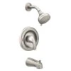 Moen Adler 1-Handle Brushed Nickel Tub And Shower Faucet -ACE Shop 3bcbd21d ef83 4ace 9c3e ff87ffc17d75