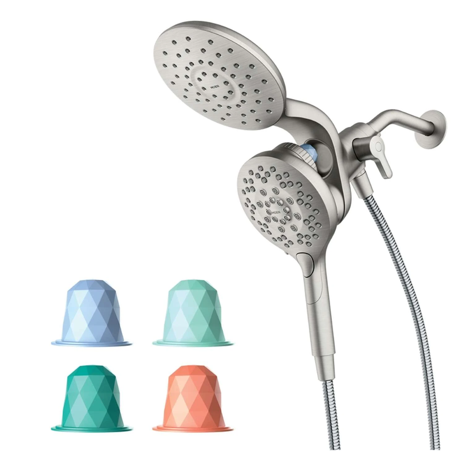 Moen INLY Chrome 6 Settings Showerhead Combo 1.75 Gpm 1 Moen INLY Chrome 6 Settings Showerhead Combo 1.75 Gpm