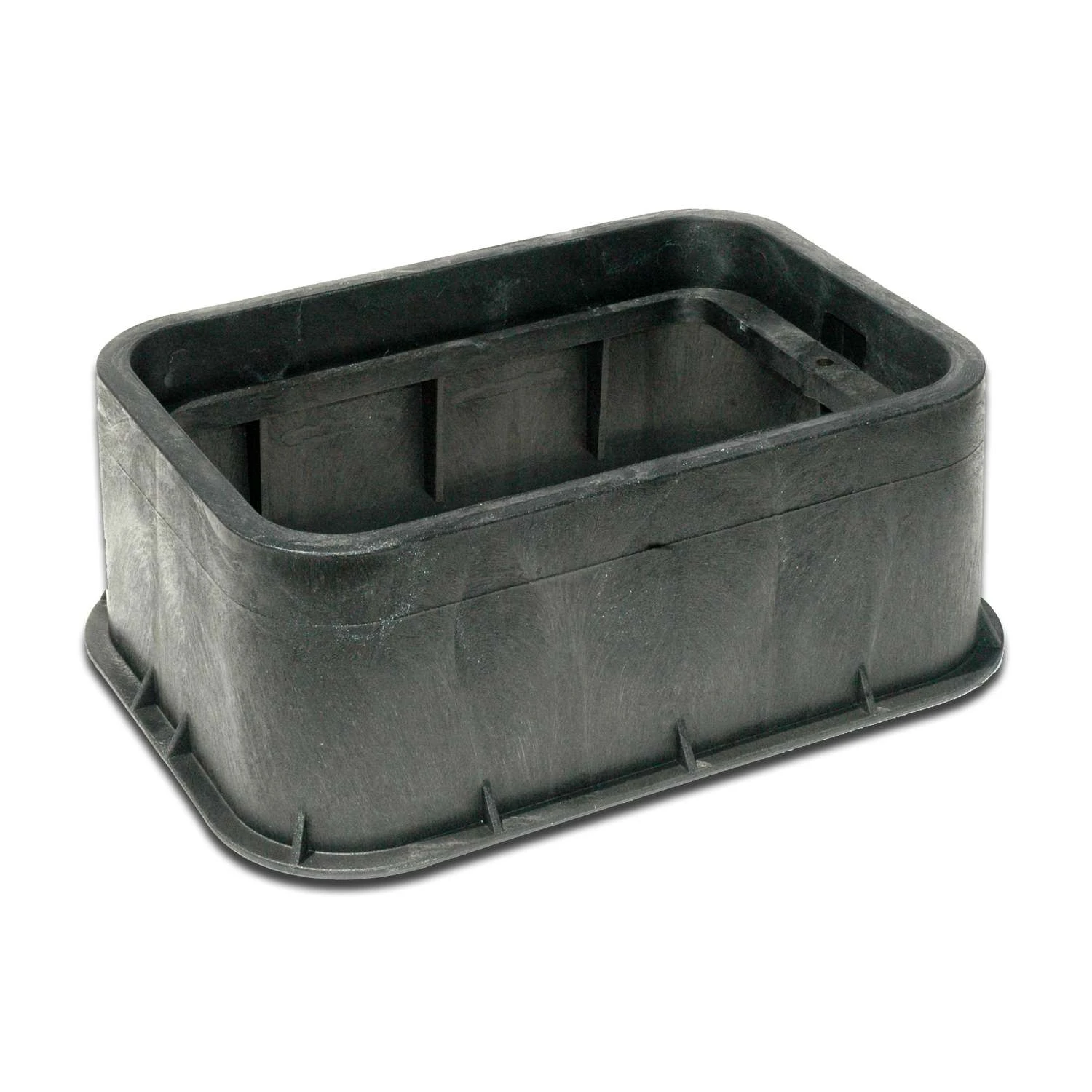 NDS 21 In. W X 6.75 In. H Rectangular Valve Box Extension Black 1 NDS 21 In. W X 6.75 In. H Rectangular Valve Box Extension Black