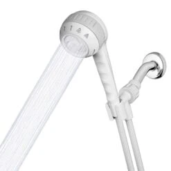 Waterpik PowerSpray+ Original Shower Massage Chrome 6 Settings Handheld Showerhead 1.8 Gpm -ACE Shop 422c8d42 cab2 4d46 9f1c 289f14c1eec9
