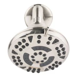 OakBrook Brushed Nickel PVC 5 Settings Wallmount Showerhead 1.8 Gpm -ACE Shop 42c55298 6f23 485e a79a a564a7ff64ce