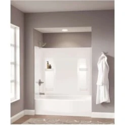 Delta Classic 400 18 In. H X 30 In. W X 60 In. L White Bathtub -ACE Shop 42fcafee 4364 4331 a052 8ca48435df97