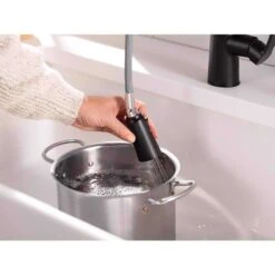 Moen Edwyn One Handle Matte Black Pull-Down Kitchen Faucet -ACE Shop 42fd96af d143 4e08 8096 d1727ab9d75e