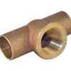 NIBCO 3/4 In. Sweat X 3/4 In. D Sweat Brass Tee 1 Pk