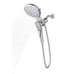 Moen Chrome Metal 8 Settings Showerhead Combo 1.75 Gpm