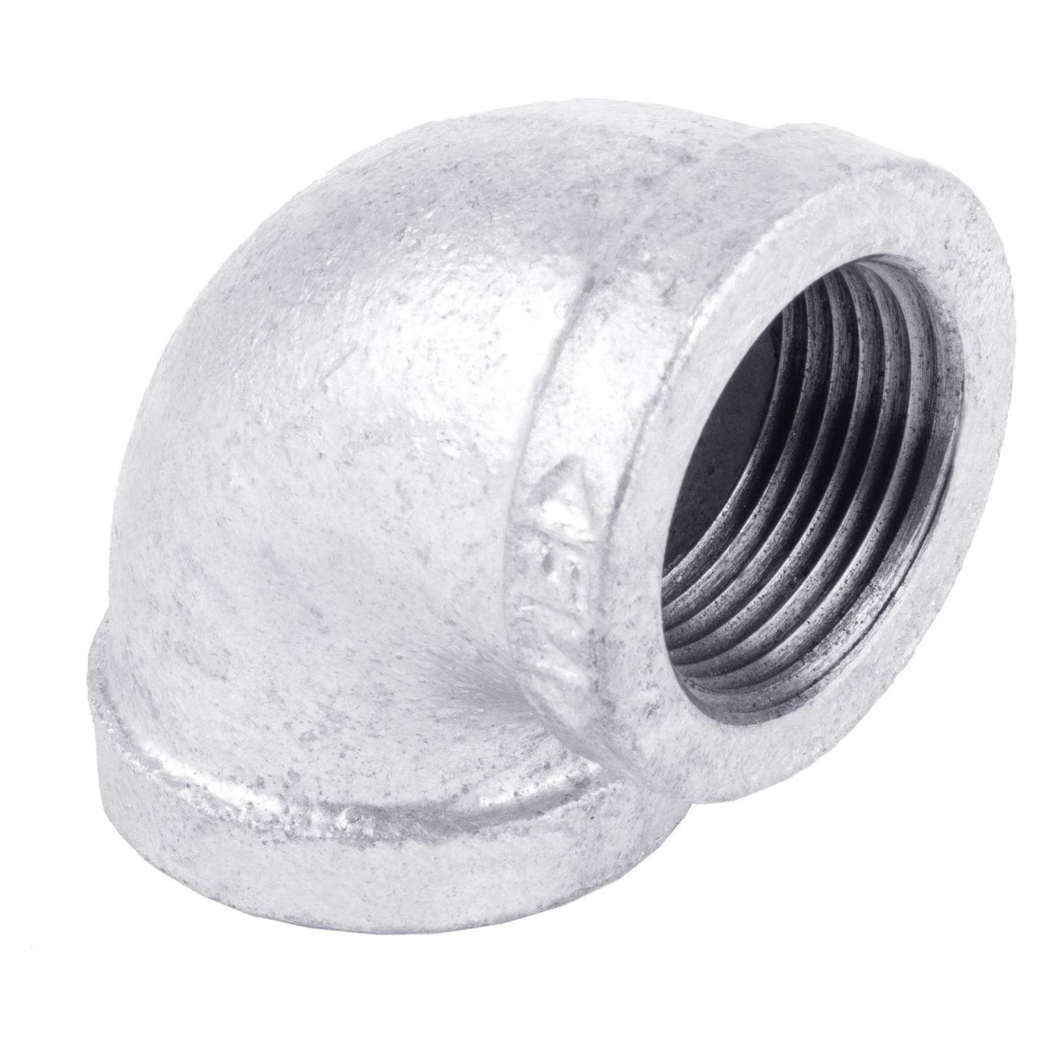 STZ Industries 2-1/2 In. FIP Each X 2-1/2 In. D FIP Galvanized Malleable Iron 90 Degree Elbow 3 STZ Industries 2-1/2 In. FIP Each X 2-1/2 In. D FIP Galvanized Malleable Iron 90 Degree Elbow - Image 3