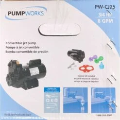 Pump Works 3/4 HP 8 Gph Cast Iron Convertible Jet Pump -ACE Shop 4718f1c8 538d 4a9d 8867 5025a22d5d61