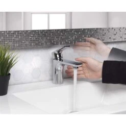 Homewerks Chrome Motion Sensing Single-Handle Bathroom Sink Faucet 2 In. -ACE Shop 47db7197 a5ba 44b3 bebb ac41086aafc8