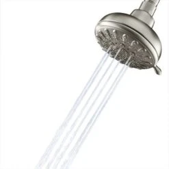 Moen Banbury Brushed Nickel 5 Settings Wallmount Showerhead 1.75 Gpm -ACE Shop 482c1c91 feca 4c7a a281 b503146ee8e0