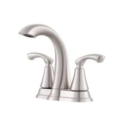 Moen Tiffin Brushed Nickel Bathroom Faucet 4 In. 18 Moen Tiffin Brushed Nickel Bathroom Faucet 4 In. -ACE Shop 4b01cc65 ba17 4515 8727 e6c547a0582d
