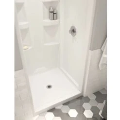 Delta Hycroft 4.5 In. H X 36 In. W X 36 In. L White Shower Base -ACE Shop 4b33fa6e 7f4c 4183 99eb ce08ec8b2c5a