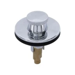 Danco 5/16 In. Chrome Brass Lift Plug And Drain