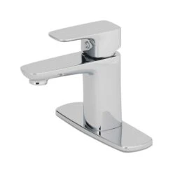 OakBrook Chrome Single-Handle Bathroom Sink Faucet 2 In.