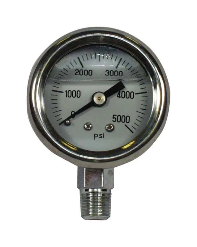 Universal Pressure Gauge 5000 Psi 1 Universal Pressure Gauge 5000 Psi