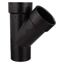 Charlotte Pipe 3 In. Spigot X 3 In. D Hub ABS Street Wye
