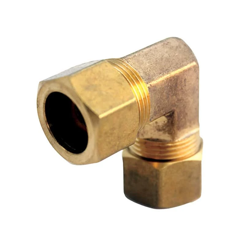 JMF Company 7/8 In. Compression X 7/8 In. D Compression Brass 90 Degree Elbow 1 JMF Company 7/8 In. Compression X 7/8 In. D Compression Brass 90 Degree Elbow