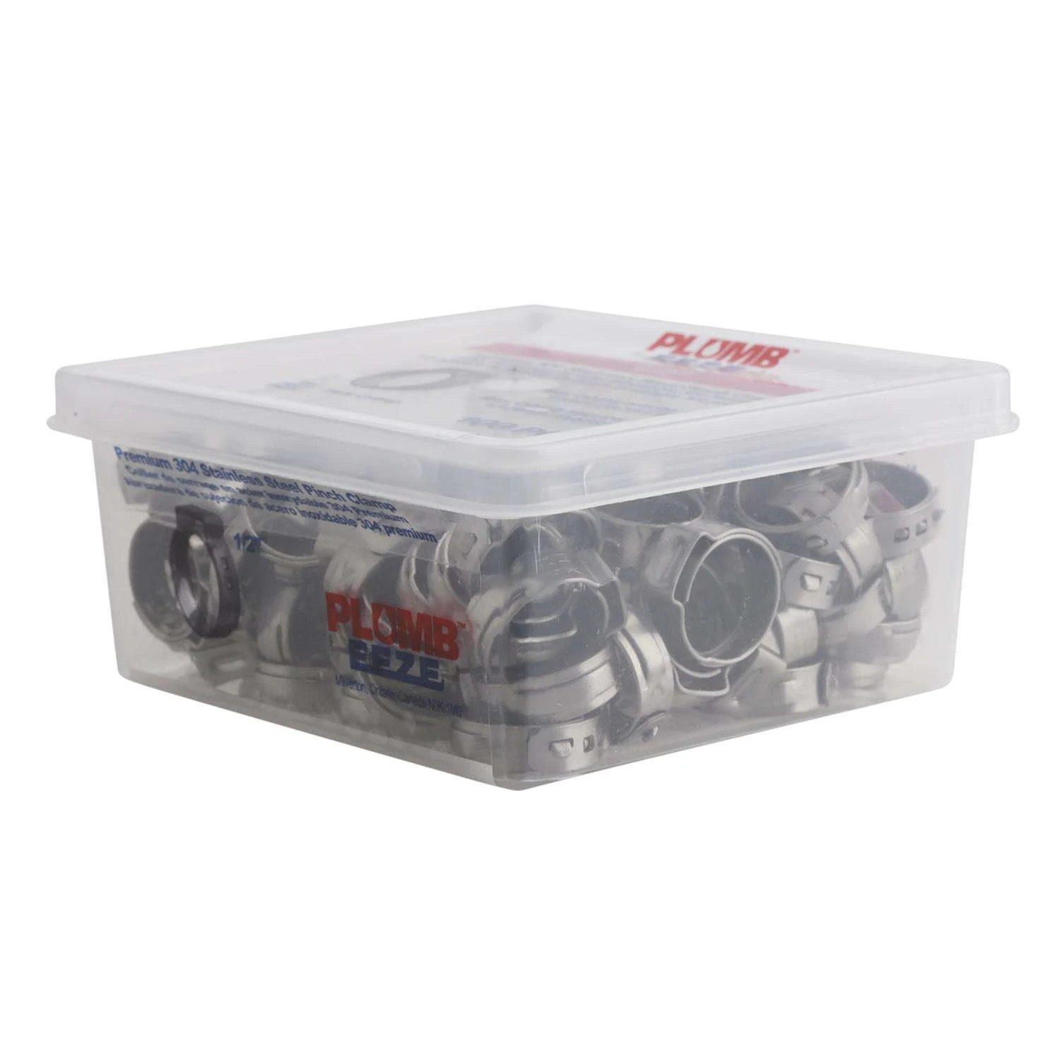 Boshart Industries 1/2 In. PEX Stainless Steel Pinch Clamp 1 Boshart Industries 1/2 In. PEX Stainless Steel Pinch Clamp