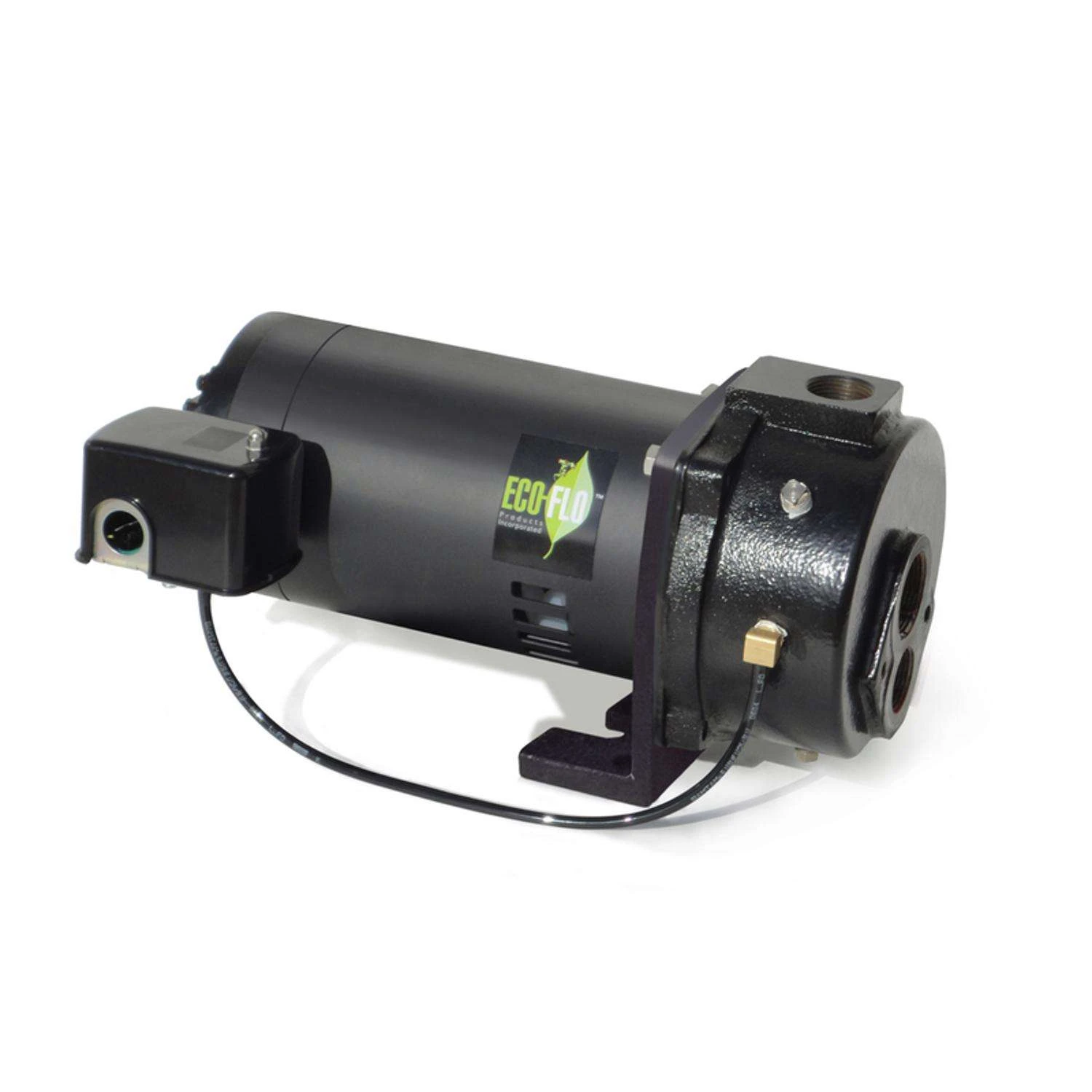 ECO-FLO 3/4 HP 1200 Gph Cast Iron Convertible Jet Well Pump 1 ECO-FLO 3/4 HP 1200 Gph Cast Iron Convertible Jet Well Pump