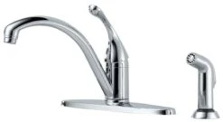 Delta Collins One Handle Chrome Kitchen Faucet Side Sprayer Included -ACE Shop 52607449 2bb2 459e ae4f e55cb13d8693