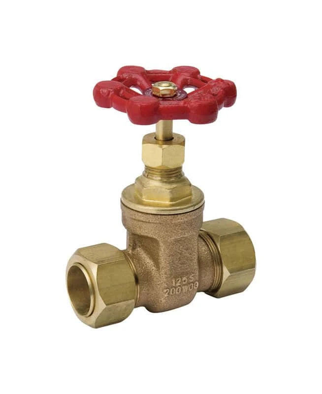 B&K ProLine 3/4 In. Comp X Comp Brass Gate Valve 1 B&K ProLine 3/4 In. Comp X Comp Brass Gate Valve