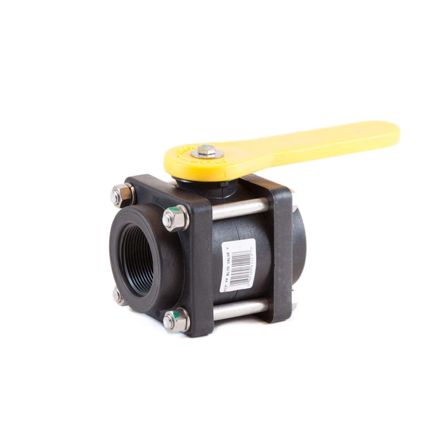Pacer Camelot 2 In. Polypropylene FNPT Ball Valve Full Port 2 Pacer Camelot 2 In. Polypropylene FNPT Ball Valve Full Port - Image 2