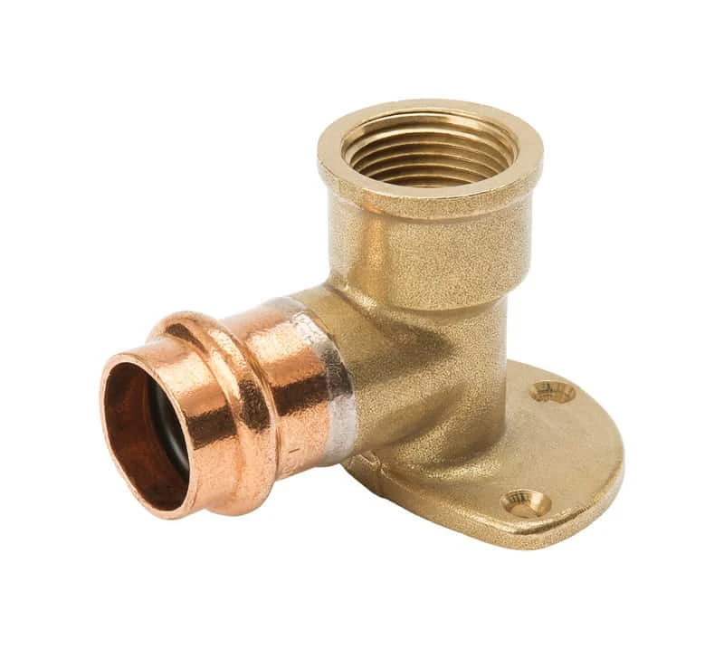 NIBCO Press System 1/2 In. Press X 1/2 In. D FIP Copper 90 Degree Elbow Drop 1 Pk 1 NIBCO Press System 1/2 In. Press X 1/2 In. D FIP Copper 90 Degree Elbow Drop 1 Pk