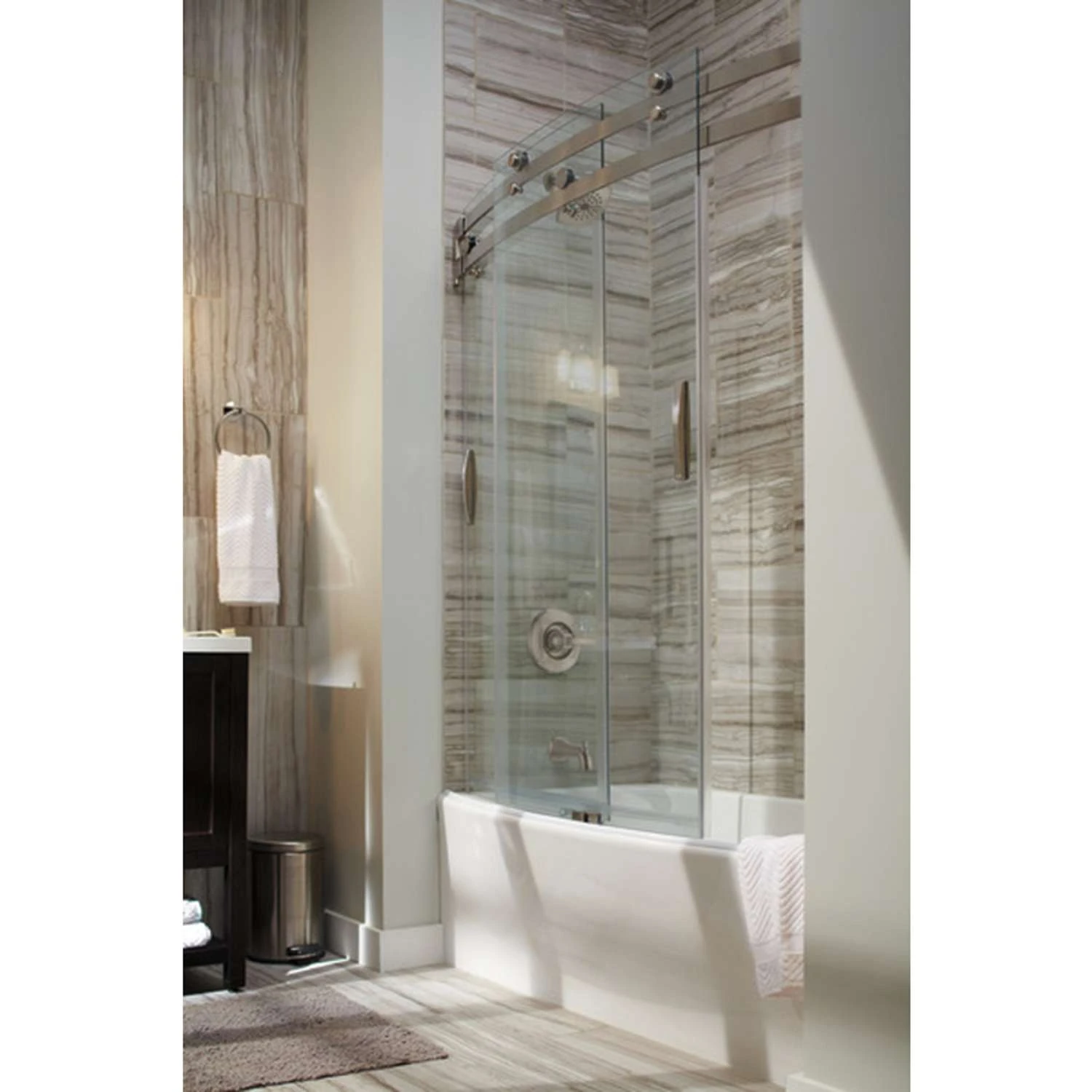 Delta Classic 400 60 In. H X 30 In. L Clear Shower Door 2 Delta Classic 400 60 In. H X 30 In. L Clear Shower Door - Image 2