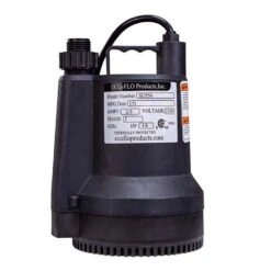 ECO-FLO SUP Series 1/4 HP 1980 Gph Thermoplastic Switchless Switch Manual Submersible Utility Pump -ACE Shop 549b0891 ff77 40fc 86db d3f3807dd88c