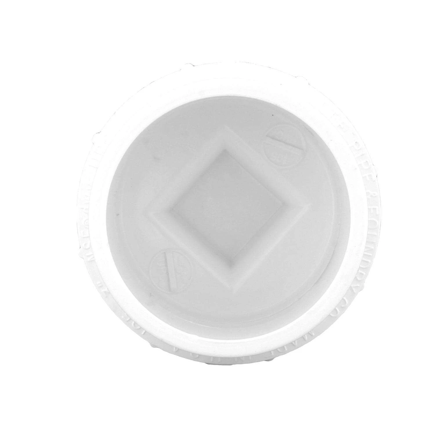 Charlotte Pipe Schedule 40 4 In. Spigot FPT PVC Cleanout Adapter 1 Pk 2 Charlotte Pipe Schedule 40 4 In. Spigot FPT PVC Cleanout Adapter 1 Pk - Image 2