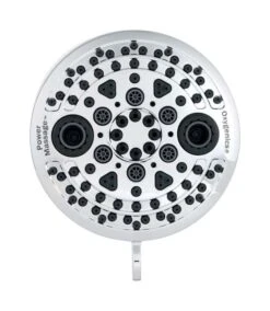 Oxygenics Chrome ABS 5 Settings Showerhead 1.75 Gpm