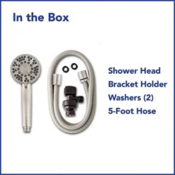 Waterpik PowerPulse+ Brushed Nickel 6 Settings Handheld Showerhead 1.8 Gpm -ACE Shop 574ecbc6 9c39 4eb8 a2e6 18a3c49734f5