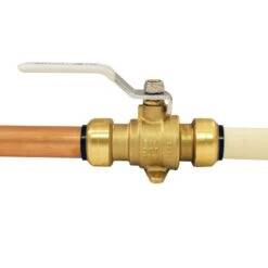 Apollo® Apollo Tectite 3/4 In. Brass Push Fit Ball Valve With Drain Standard Port -ACE Shop 580c970c e67a 402e ad6c 379fbfdd3eec