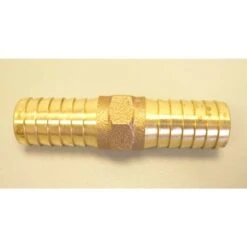 Campbell 1 In. Barb X 1 In. D Barb Red Brass Coupling