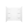 MAAX Elan 59 In. H X 31-3/4 In. W X 60-1/2 In. L White Bathtub Wall Surround -ACE Shop 59c425a0 2235 4e15 81d5 7a2c0b775ad3