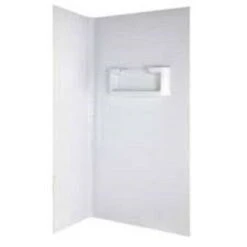 ASB Distinction 60 In. H X 60 In. W X 32 In. L White Bathtub Wall 6 ASB Distinction 60 In. H X 60 In. W X 32 In. L White Bathtub Wall -ACE Shop 5a6a3c53 2044 45f0 b367 d319639f3232