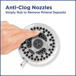 Waterpik PowerSpray Plus Chrome 6 Settings Showerhead 1.8 Gpm -ACE Shop 5b63edc8 f5fc 4d5a 8acc c65959ce0c11