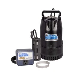 The Basement Watchdog 1/2 HP 4,400 Gph Cast Iron Dual Reed Switch AC Submersible Sump Pump