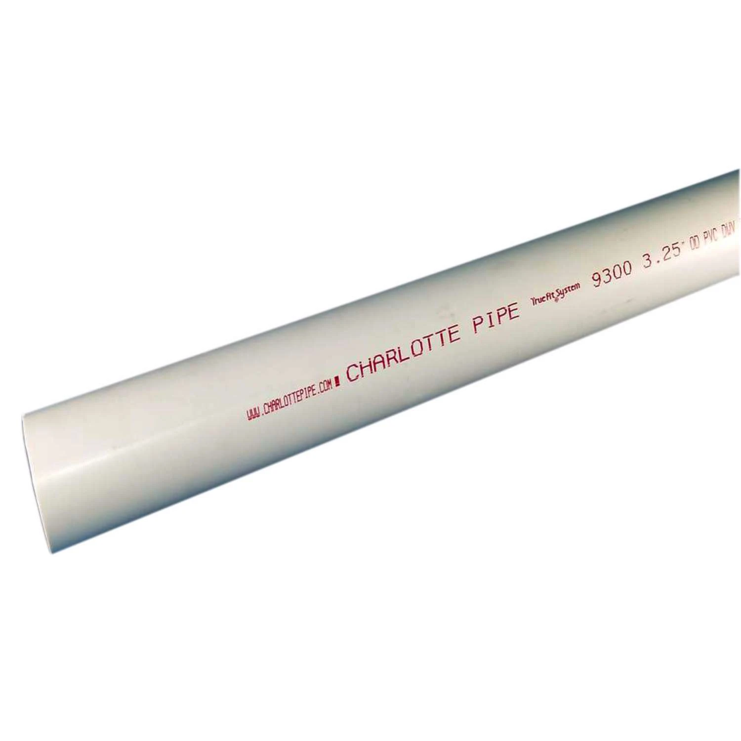 Charlotte Pipe Schedule 30 PVC DWV Pipe 3 In. D X 10 Ft. L Plain End 0 Psi 1 Charlotte Pipe Schedule 30 PVC DWV Pipe 3 In. D X 10 Ft. L Plain End 0 Psi