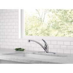 Delta Foundations One Handle Chrome Kitchen Faucet 6 Delta Foundations One Handle Chrome Kitchen Faucet -ACE Shop 5d01573f 7727 40e5 b9e8 5d8d20fbdf96