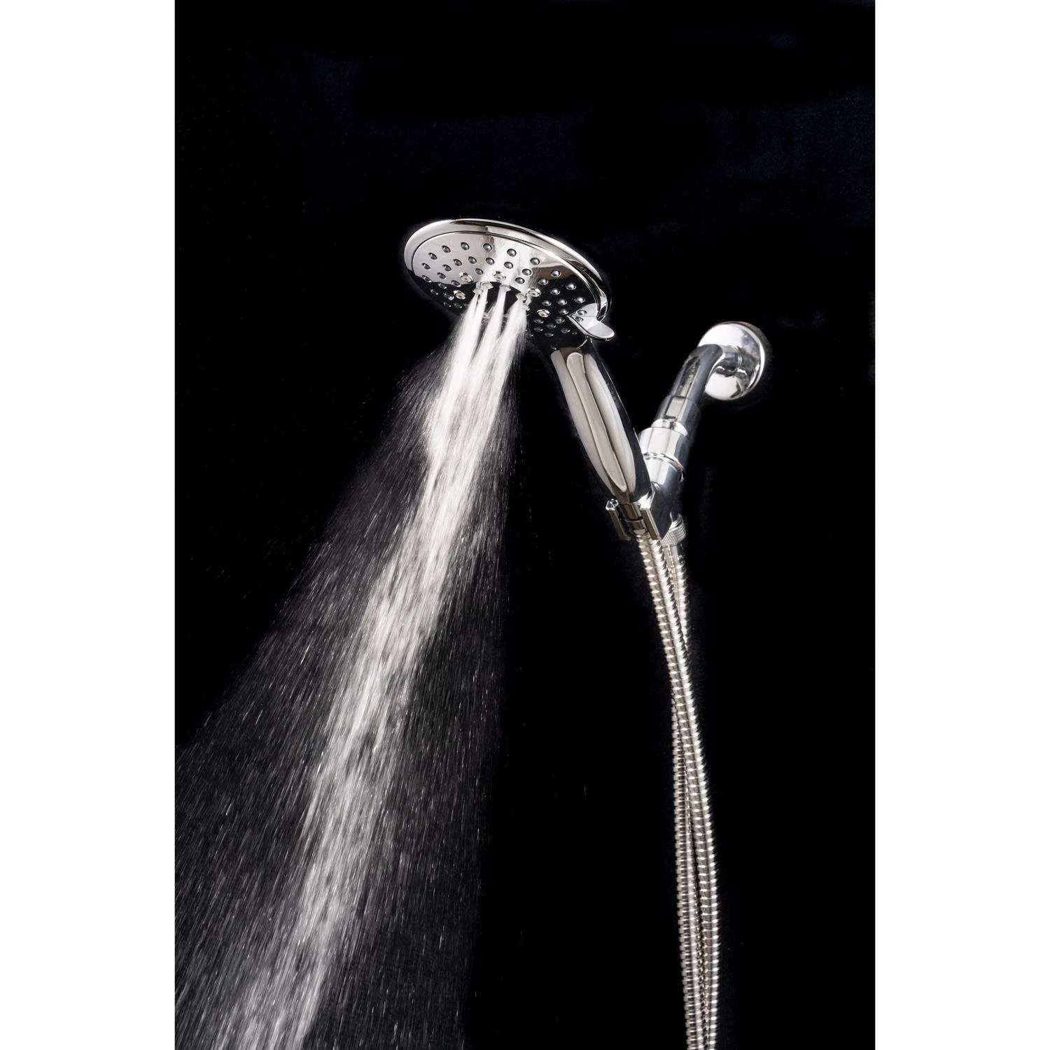 Whedon Blaster Massage Matte Black Plastic 5 Settings Handheld Showerhead 2.5 Gpm 5 Whedon Blaster Massage Matte Black Plastic 5 Settings Handheld Showerhead 2.5 Gpm - Image 5
