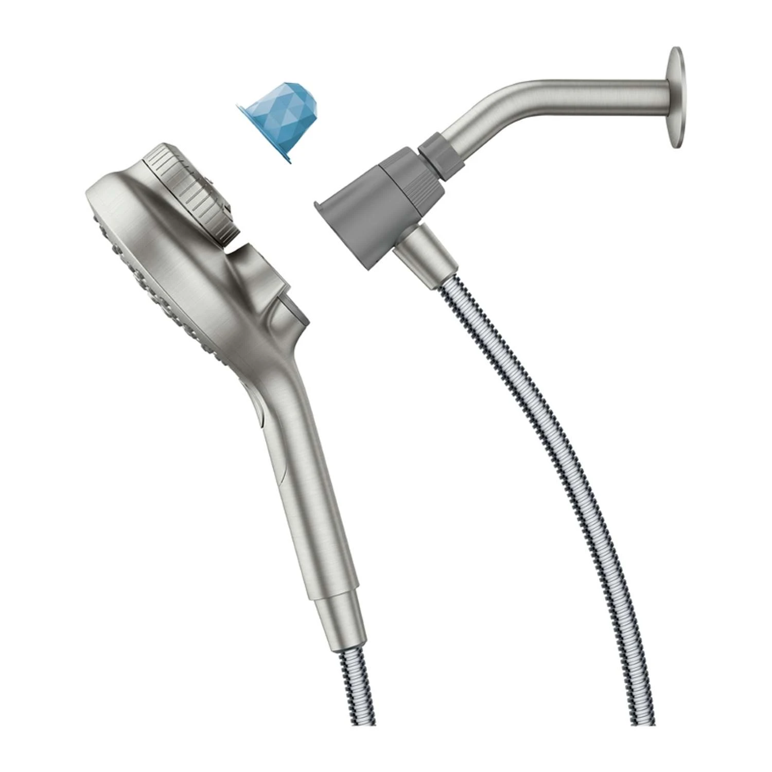 Moen INLY Brushed Nickel 6 Settings Handheld Showerhead 1.75 Gpm 2 Moen INLY Brushed Nickel 6 Settings Handheld Showerhead 1.75 Gpm - Image 2